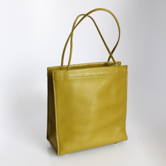 Bonnie Cashin for Coach Tiny Tote Bag Mimosa Leather Rare Vintage Cashin Carry - Picture 4 of 13